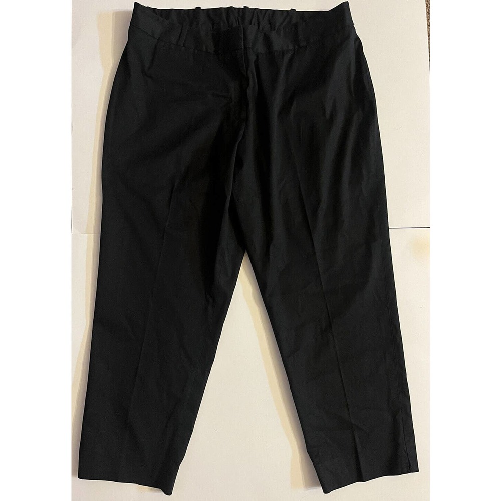 Talbots Heritage Womens Black Dress Pants Plus Size 14W Brand New